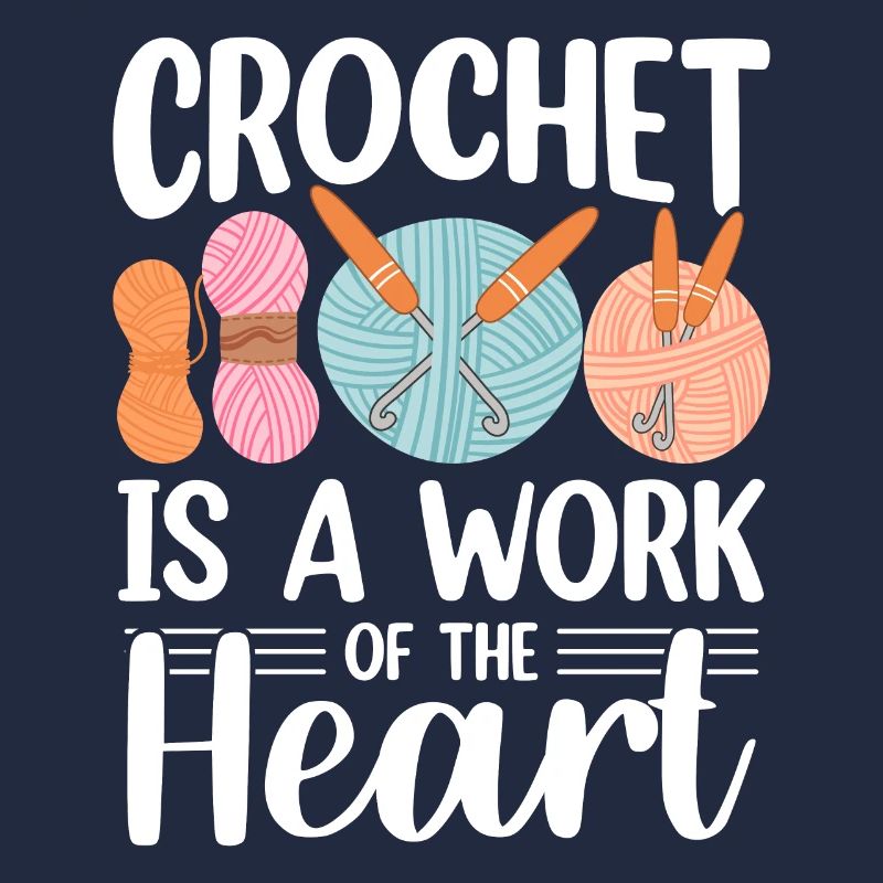 Crochet Lover Funny Loop & Hook Design