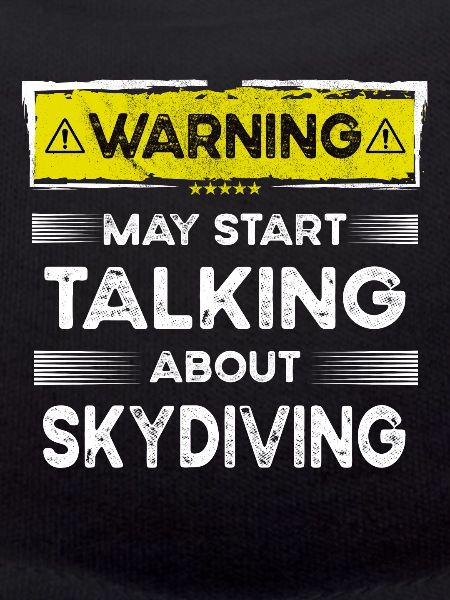 Talking about Skydiving funny