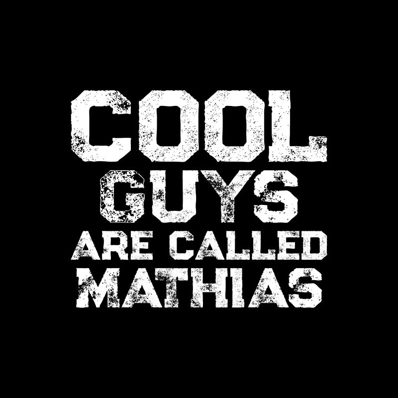 Les mecs sympas s’appellent Mathias