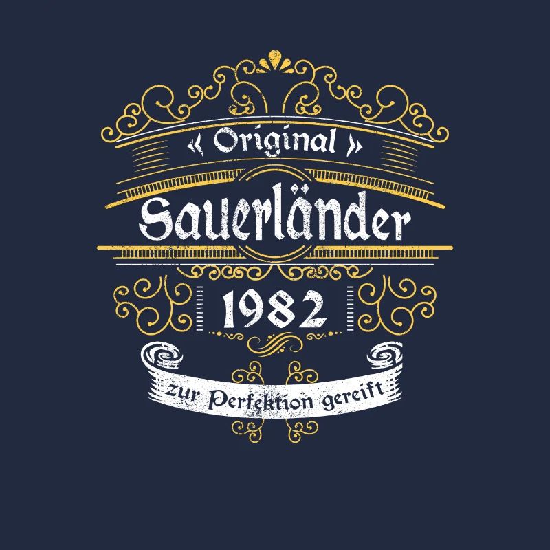1982 Geburtstag Sauerländer Original Whiskey