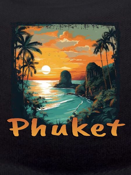 Phuket Sunset Grunge Style