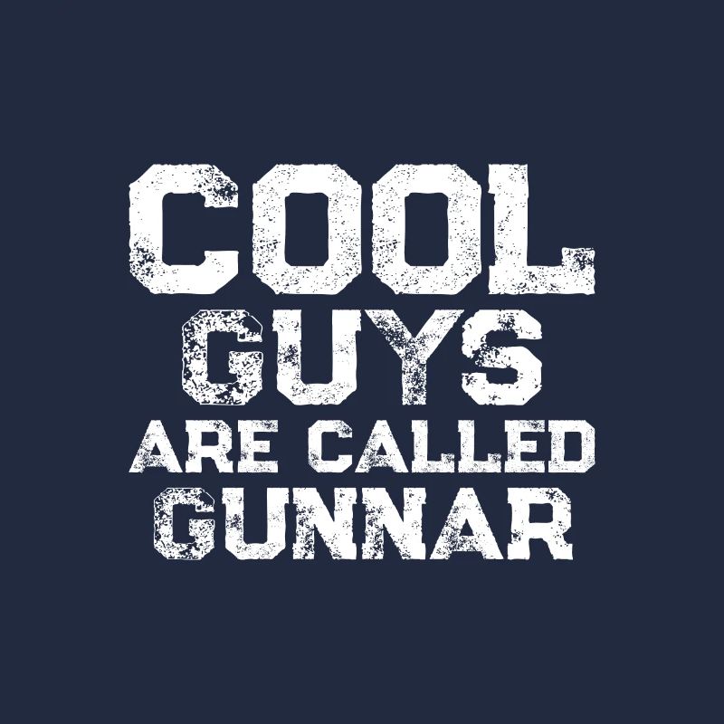 Les mecs cool s’appellent Gunnar