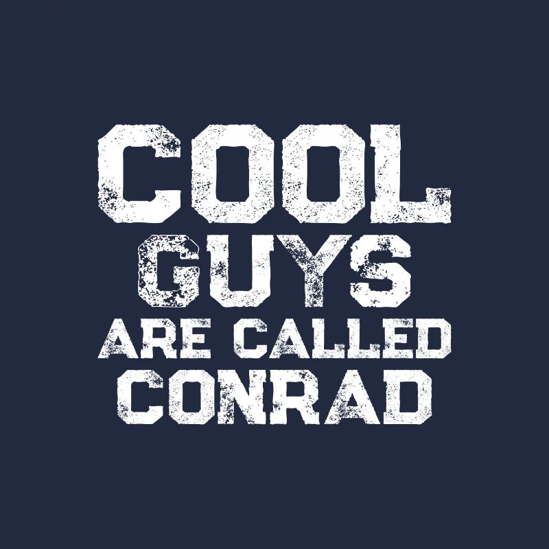 Les mecs cool s’appellent Conrad