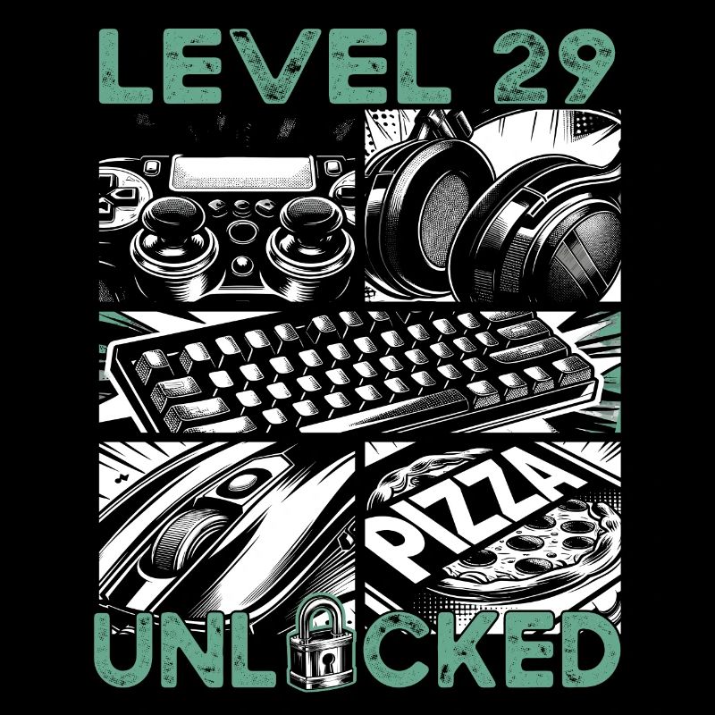 Geburtstag Level 29 freigeschaltet Gaming & Zocker