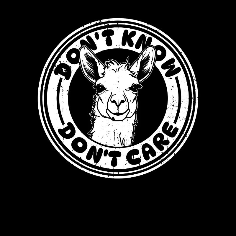 Lama Llama Lustig Dont Know Dont Care