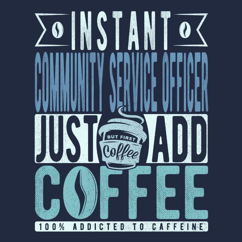 Agent de service communautaire instantané Il suffit d’ajouter du café