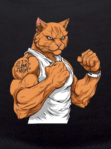 Cat I Love Mom