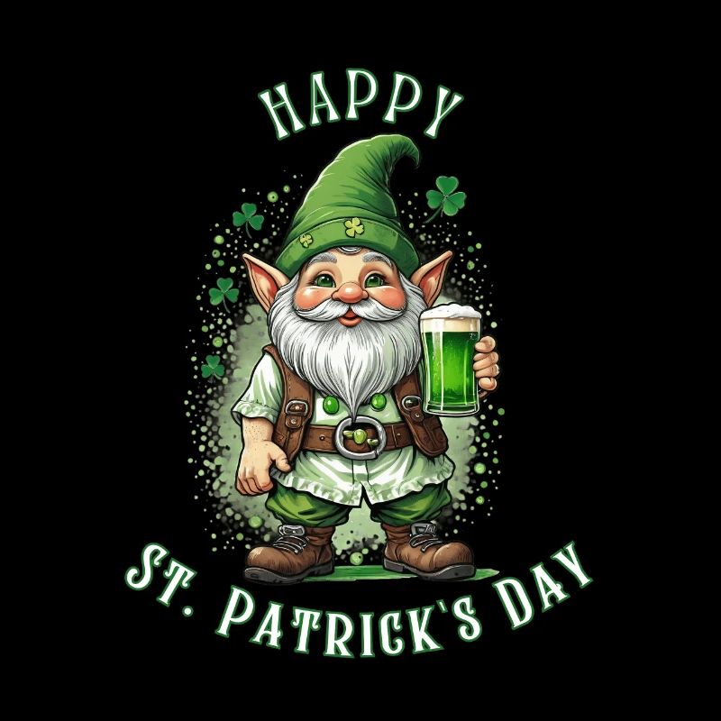 Leprechaun de la Saint-Patrick I Bière verte I