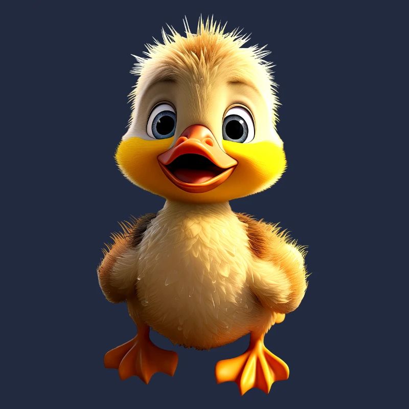 Canard Mignon Bébé Canard Poussin Canetons Canetons