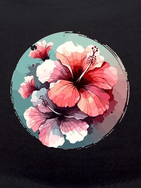 Hibiscus Drawn
