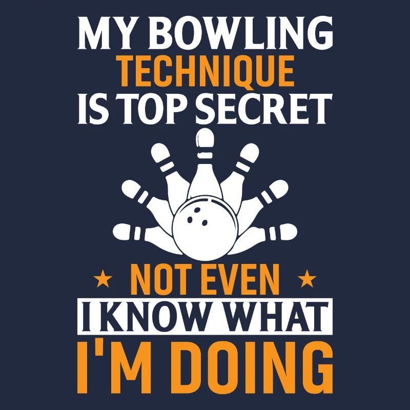 Ma technique de bowling est top secrète, même moi je ne sais pas