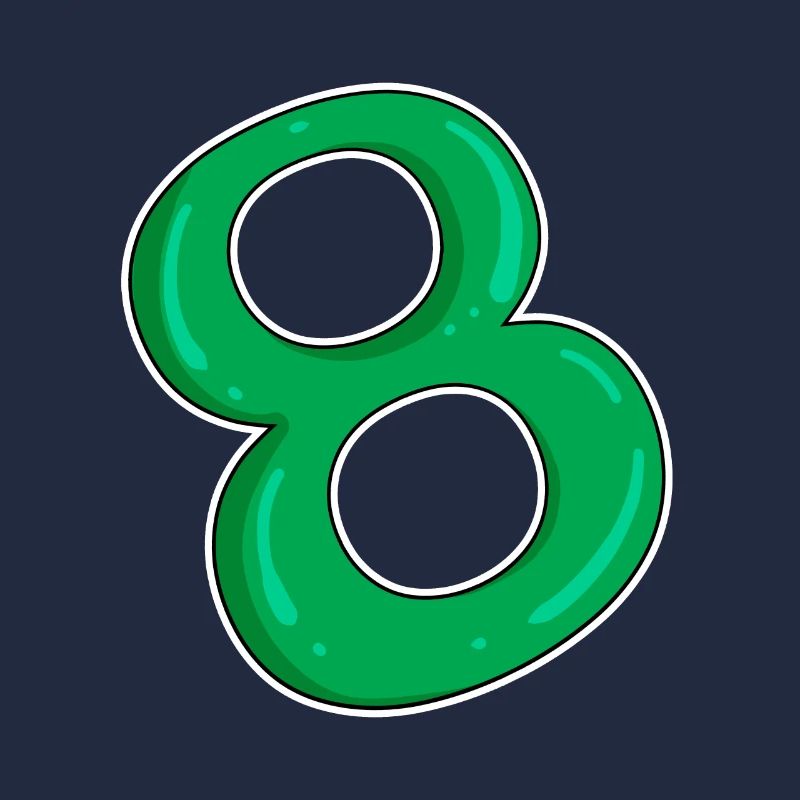 Huit - 8 - Vert
