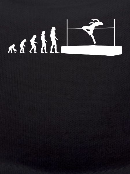 Evolution Hochsprung Athlet Geschenk