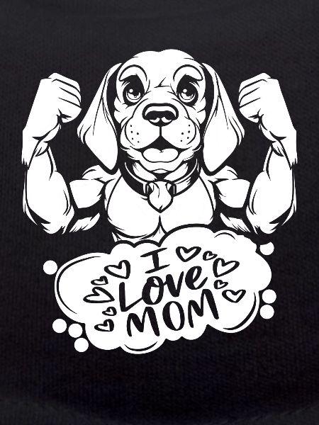Beagle I Love Dad