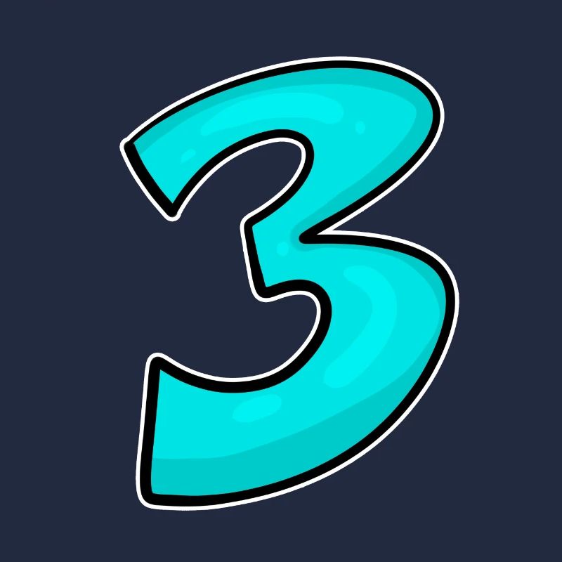 Trois - 3 - Numéro 3 - Numéro 3