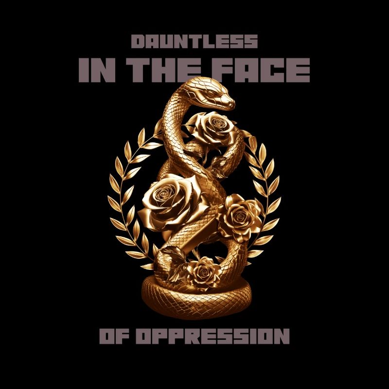 Undaunted in the face of oppression!