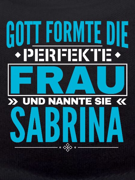 Conception du nom Sabrina