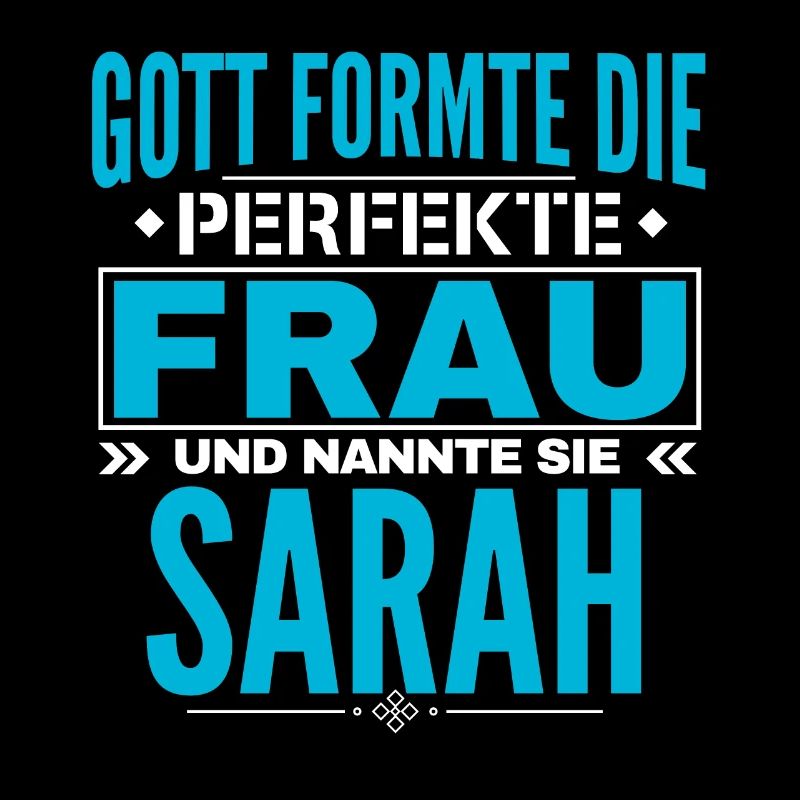 Conception du nom de Sarah