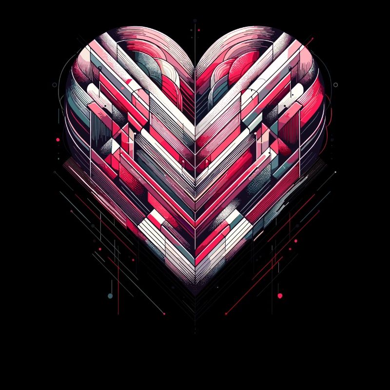 Futuristisches Herz