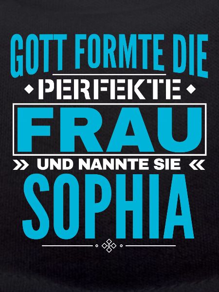 Conception de nom de Sophia
