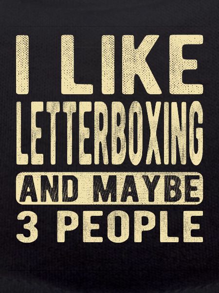 Letterboxing Spruch