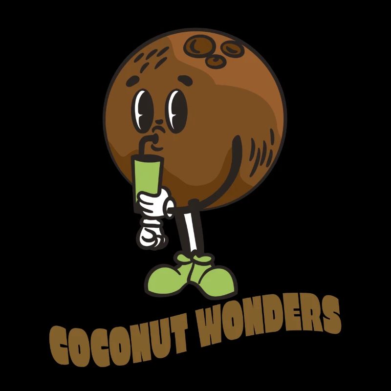 Coconut Lover Juice Beach Tropical Summer