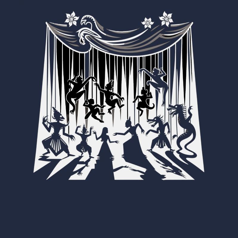 Puppet Mastery Shadow Play Bauchredner-geschenk