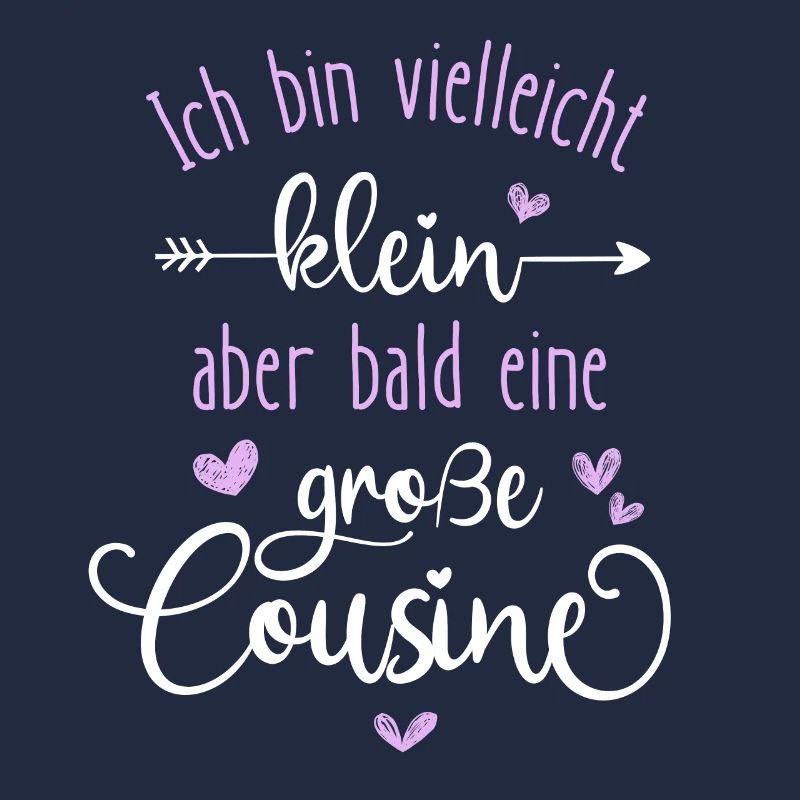 Ich bin klein und werde Große Cousine 2024 Mädchen