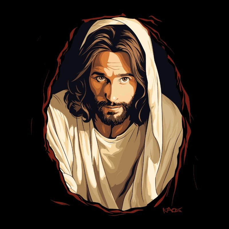 Le gars qui ressemble à Jésus en moi sort