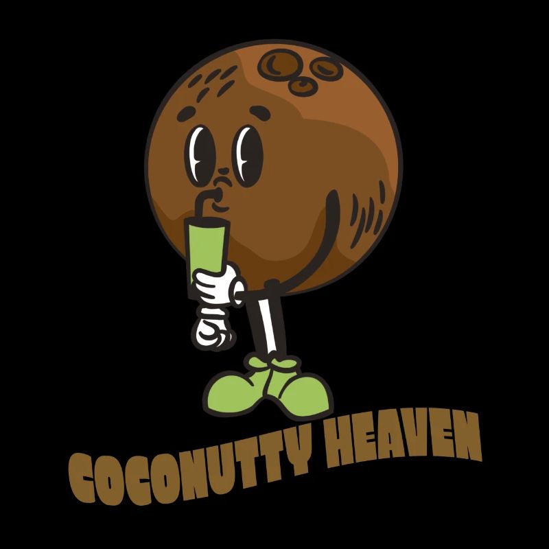 Coconut Lover Juice Beach Tropical Summer