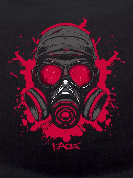 Red Gas Mask