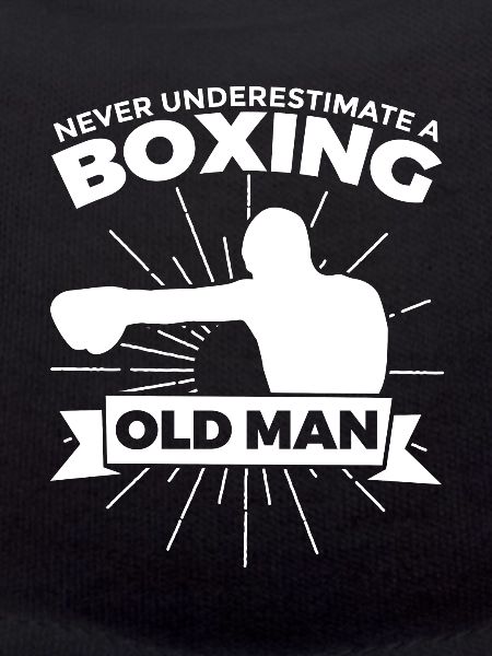 Grand-père boxeur