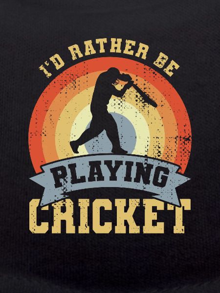 I'd Rather Be Playing Cricket