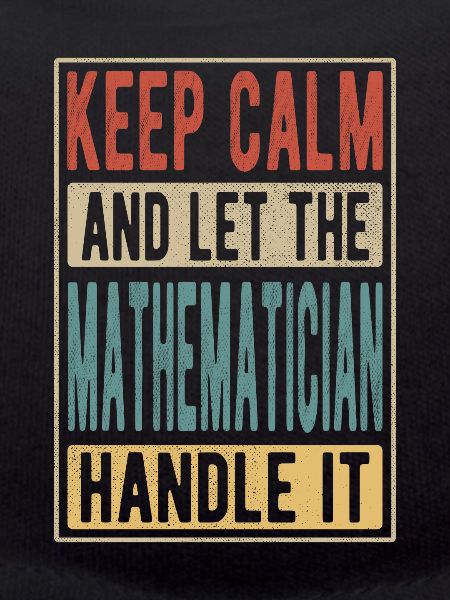 Mathématicien rétro cadeau