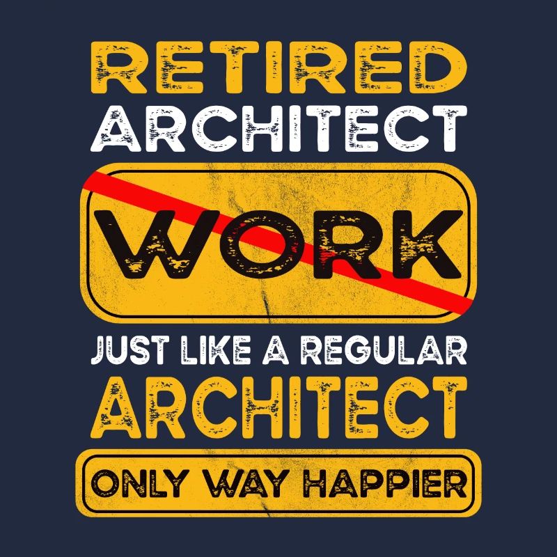L’architecte de la retraite n’est que plus heureux Retraité