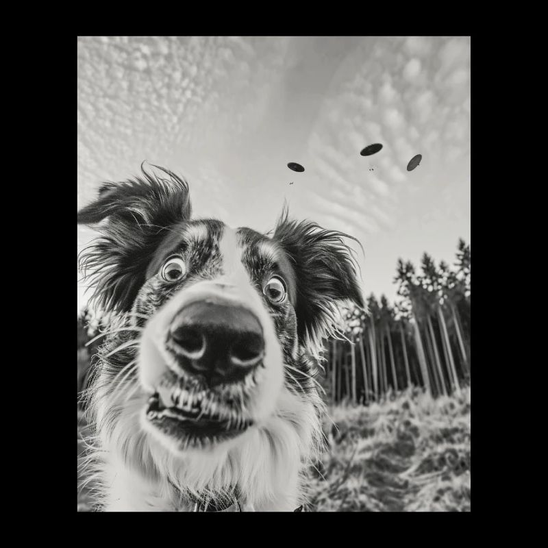 aDog - Alien Australian Shepherd UFO