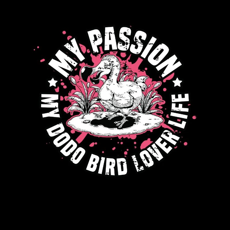 Dodo Bird Lover My Passion My Dodo Extinct Bird