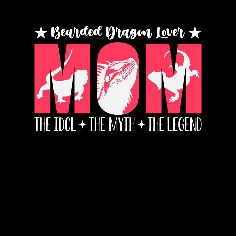 Bearded Dragon Lover Mom The Idol Herpetologist