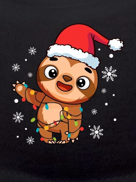 Faultier Weihnachten
