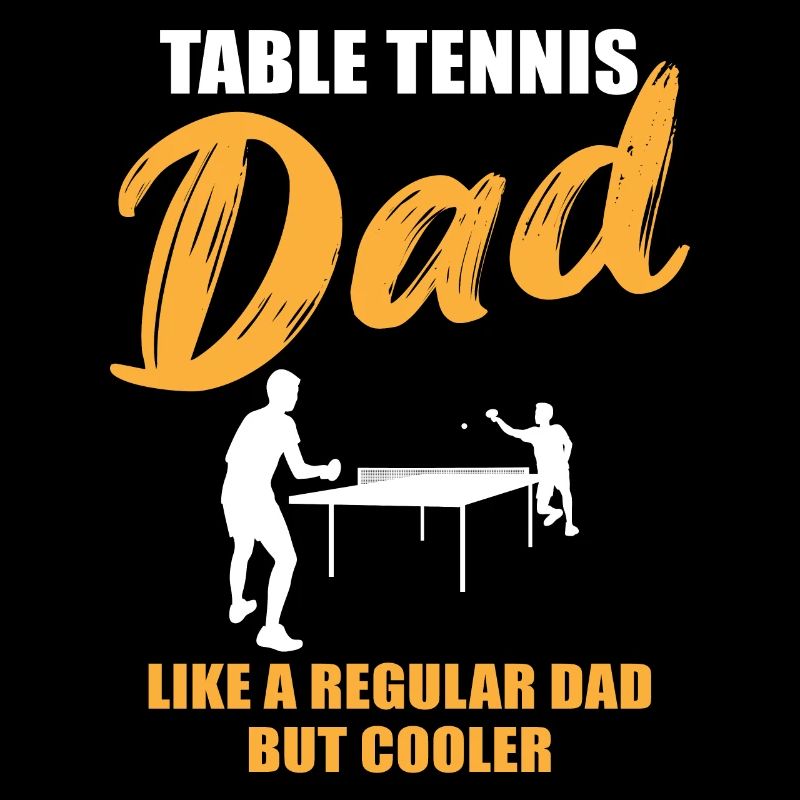 Cool Table Tennis Dad Saying Gift