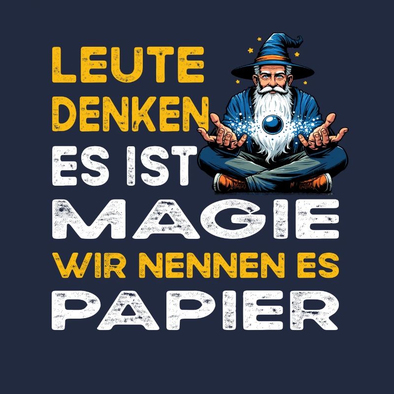 People Thinking Magic Paper Bookbinder