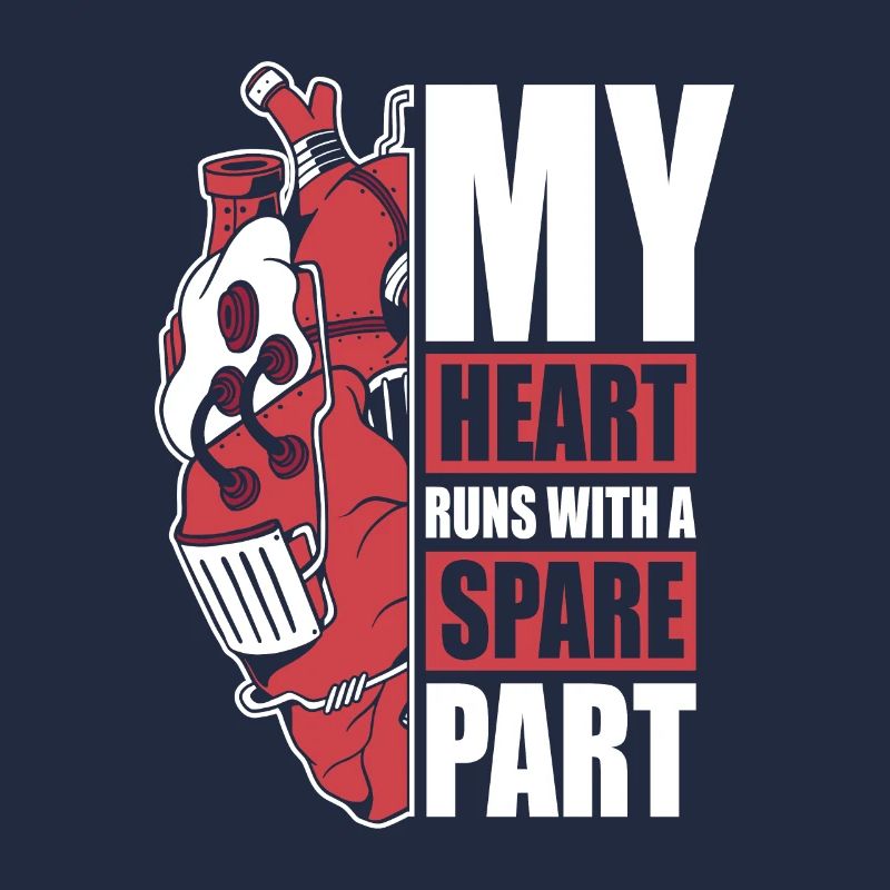 My Heart Runs With A Spare Part Catheter Open