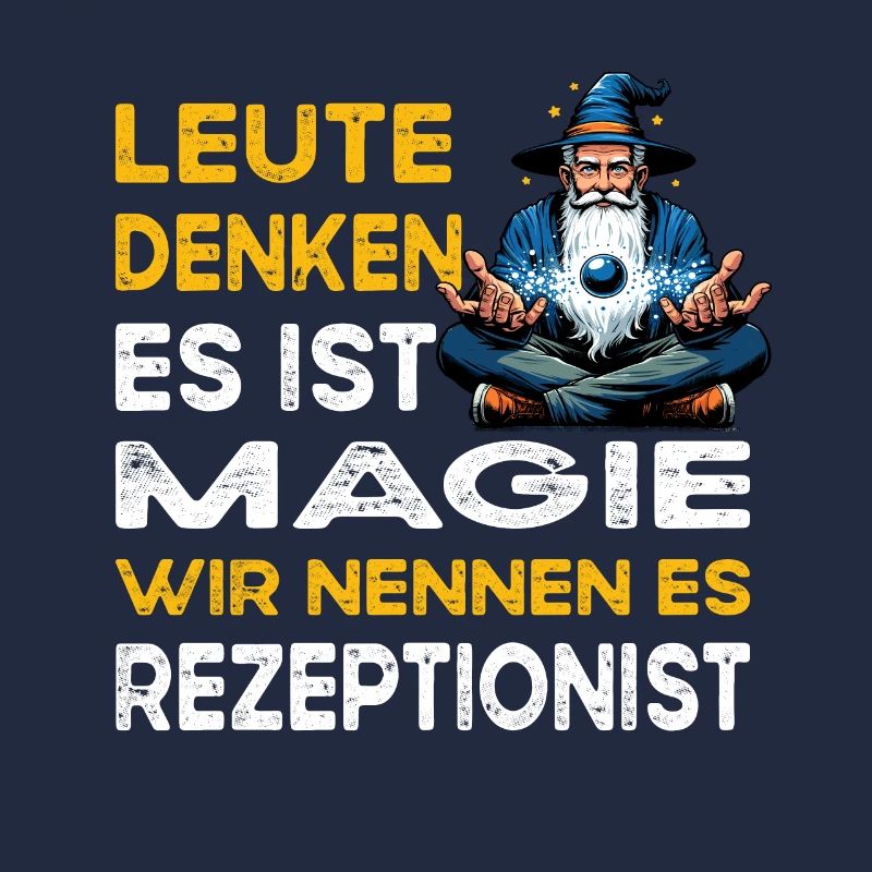 People Thinking Magic Receptionist Reception