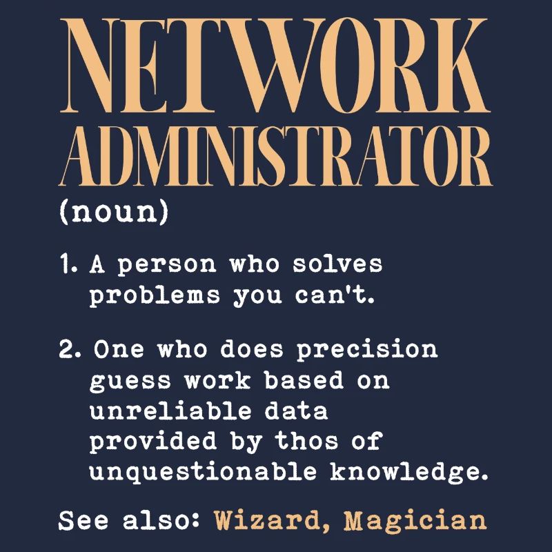 Network administrator Definition