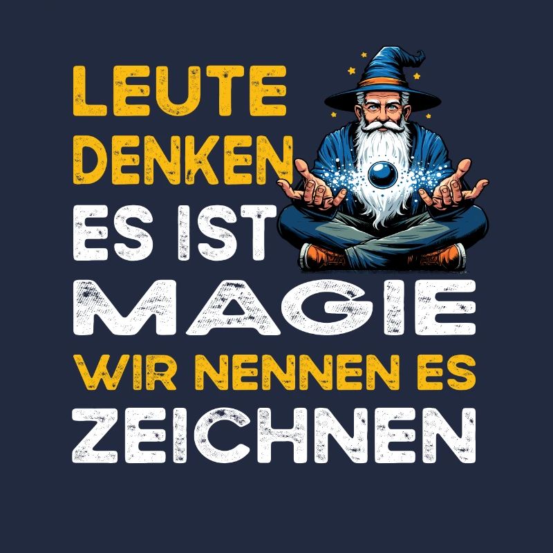People Thinking Magic Drawing Technical Draftsman