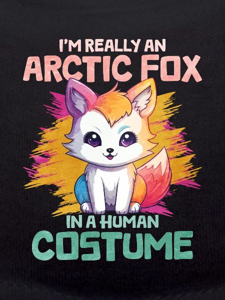 Cute arctic fox gift