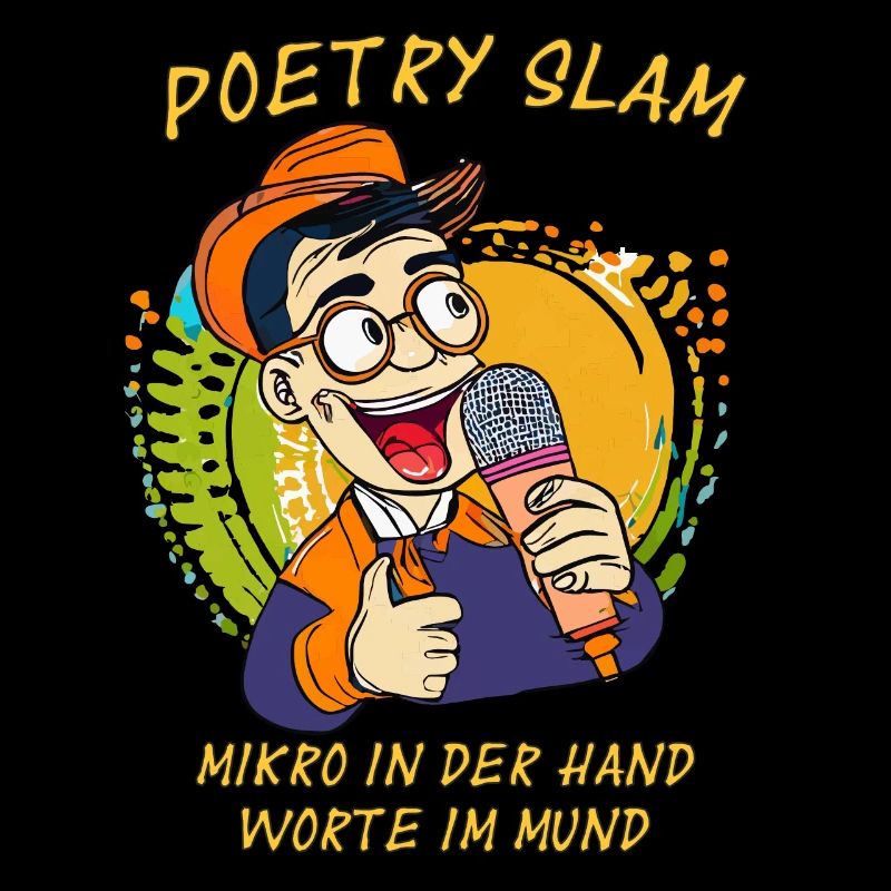 Micro POETRY SLAM à la main, mots à la bouche