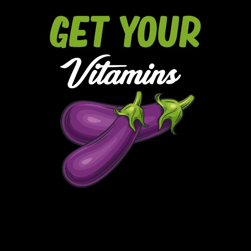 Aub Get Your Vitamins Eggplant Aubergi