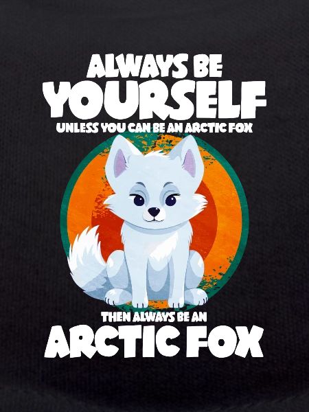 Cute arctic fox gift