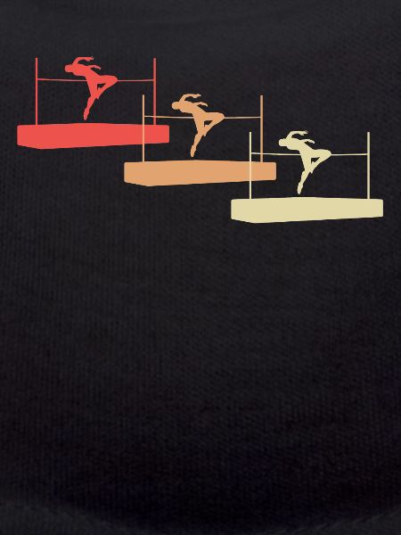 Bunte Hochsprung-Vielfalt Athleten-Design